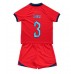 Günstige England Luke Shaw #3 Babykleidung Auswärts Fussballtrikot Kinder WM 2022 Kurzarm (+ kurze hosen)